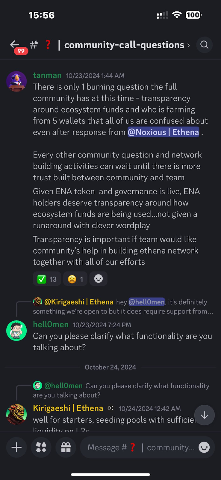 Ethena团队遭“诚信”危机，使用1.8亿枚ENA赚取Sats意在稀释奖励？-第9张图片-欧意下载